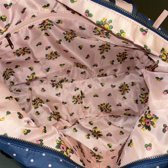 Matilda Jane Blue Polka Dot Baby Bag - Picture 4 of 7